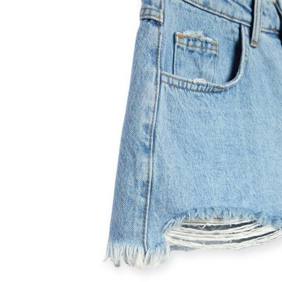 STRADIVARIUS | Blue | LOW RISE SHORT - Picture 4 of 13